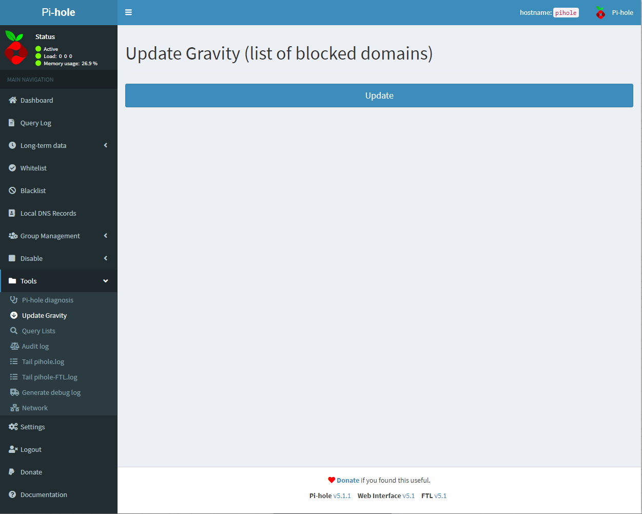 Pi Hole - Config Options - 5