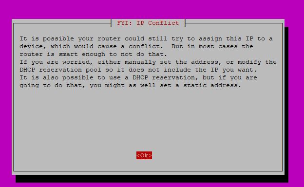 Pi Hole - Install Options - 8